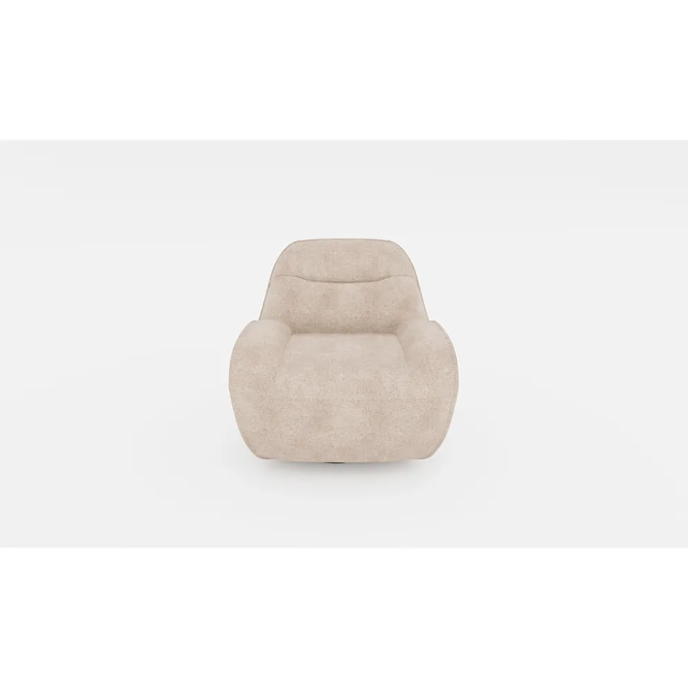 Fauteuil Korgan - Tissu Bouclé - Raven Taupe