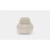 Fauteuil Korgan - Tissu Velouté - Dany Ecru