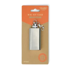 Fiole de poche en acier inoxydable 28ml