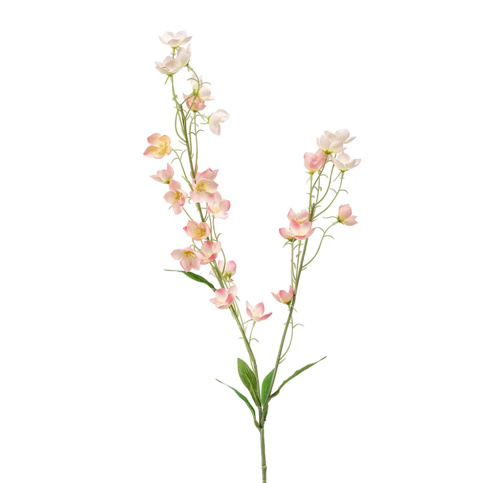 Fleur artificielle bouton d'or rose h85cm