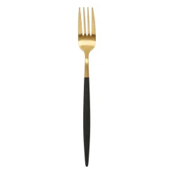 Fourchette en inox or et noir - barisa