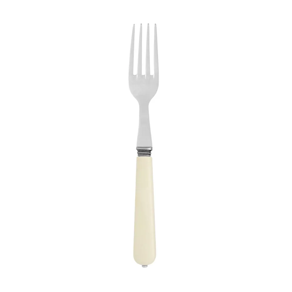 Fourchette ivoire en inox - Lucie