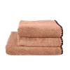 Gant de toilette en coton cimarron 15x21cm - Issey