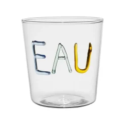 Gobelet "eau" en verre borosilicate 35cl - Colorea