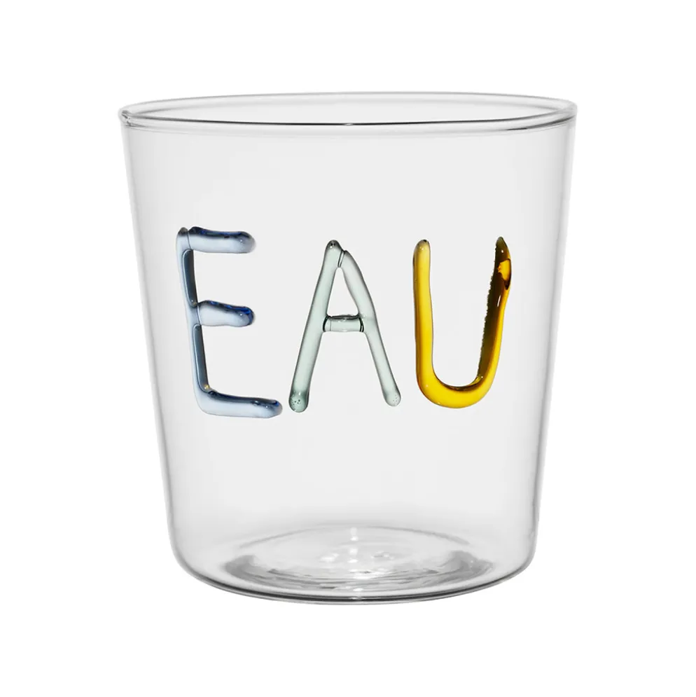 Gobelet "eau" en verre borosilicate 35cl - Colorea