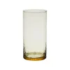 Gobelet en verre jaune 55cl - Aurore