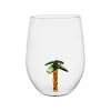 Gobelet palmier en verre 60cl - Colorea