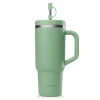 Gourde isotherme Travel Cup en inox vert tilleul 900ml