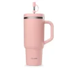Gourde isotherme Travel Cup en inox rose pastel 900ml