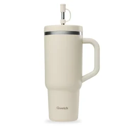 Gourde isotherme Travel Cup en inox sable 900ml