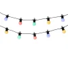 Guirlande solaire 20 LED multicolore L570cm