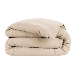 Housse de couette en flanelle sable 240x220cm - Candice