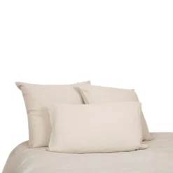 Housse de couette en lin couleur naturel 260x240cm - Viti