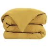 Housse de couette safran en gaze de coton 240x220cm - Gaia