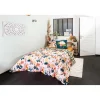Housse de couette 240x220cm et 2 taies d'oreiller 60x60cm en coton - Champêtre
