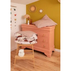 Housse de couette 140x200cm et 1 taie d'oreiller 60x60cm en coton - Sky dream