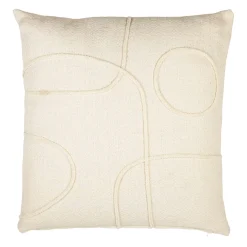 Housse de coussin blanc 45x45cm - arty