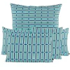 Housse de coussin d'extérieur en tissu jade 45x45cm - Madera