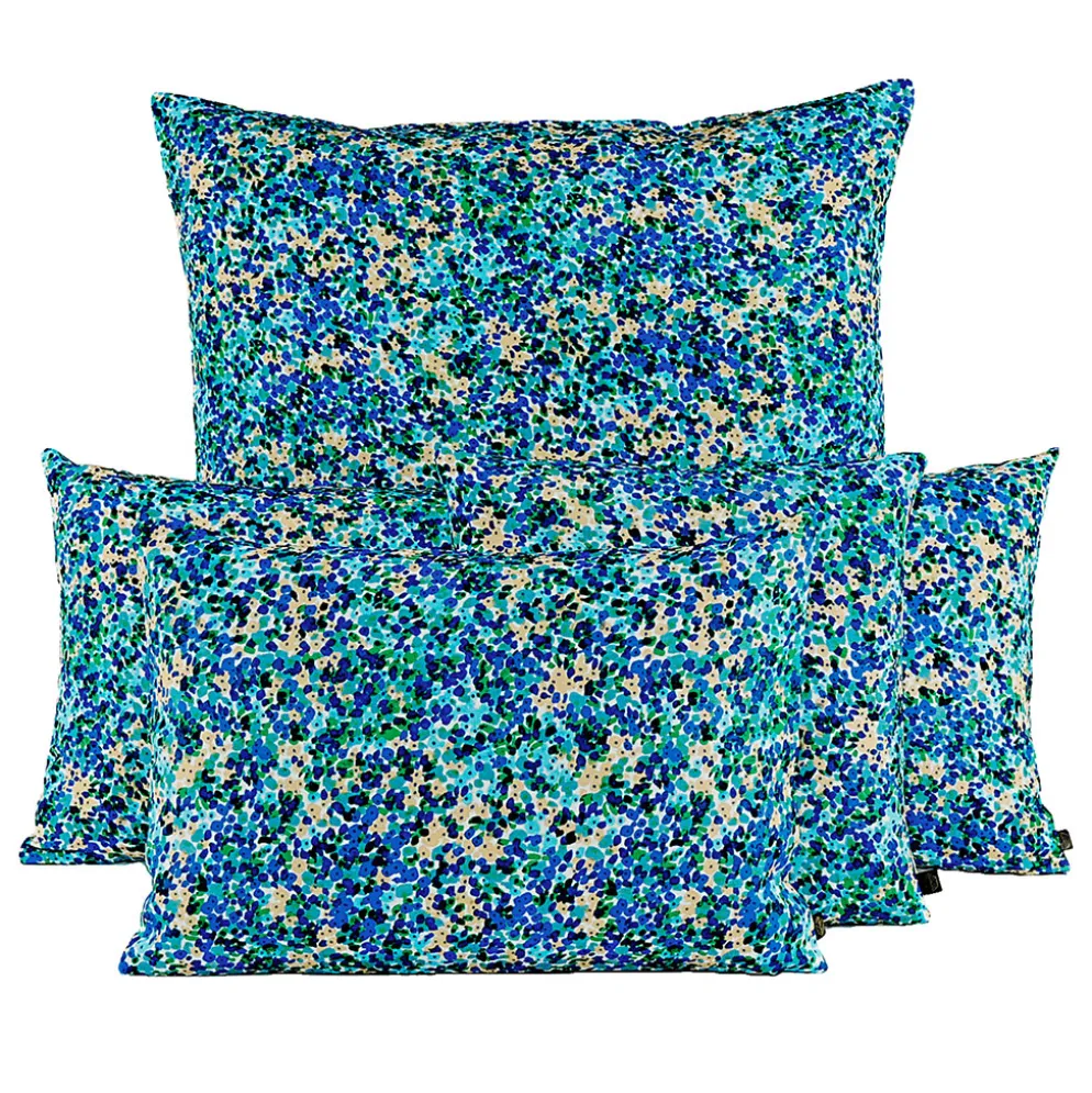 Housse de coussin d'extérieur en tissu turquin 40x60cm - Liberty