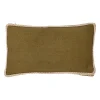 Housse de coussin en coton terre 50x30cm - Seguia
