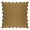 Housse de coussin en coton kaki 45x45cm - Nomadea