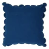 Housse de coussin en coton indigo 45x45cm - Nomadea