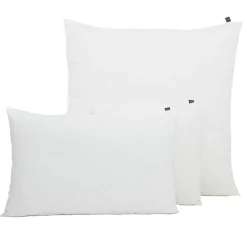 Housse de coussin en lin et coton blanc 40x60cm - Figari
