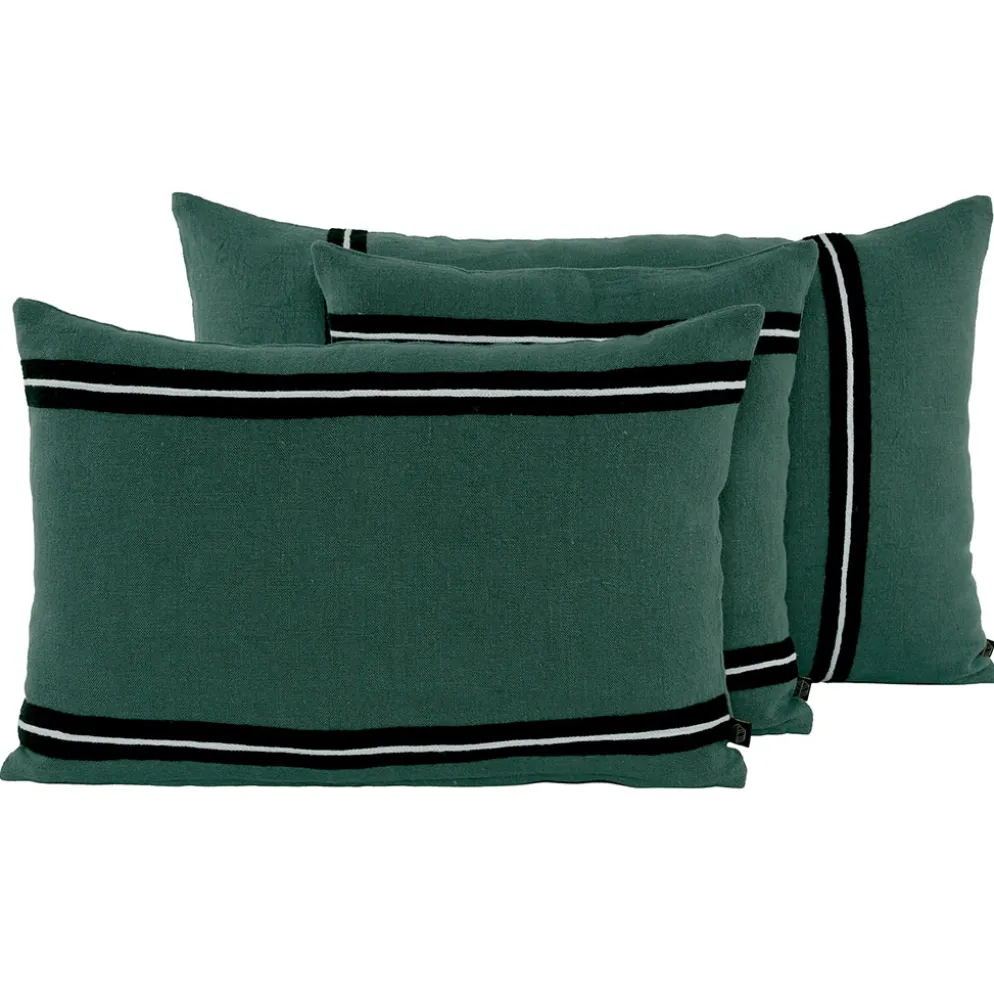 Housse de coussin en lin pigeon 45x45cm - Skagen