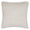 Housse de coussin en tissu blanc 45x45cm - Félien
