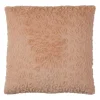 Housse de coussin en tissu rose 45x45cm - Félien