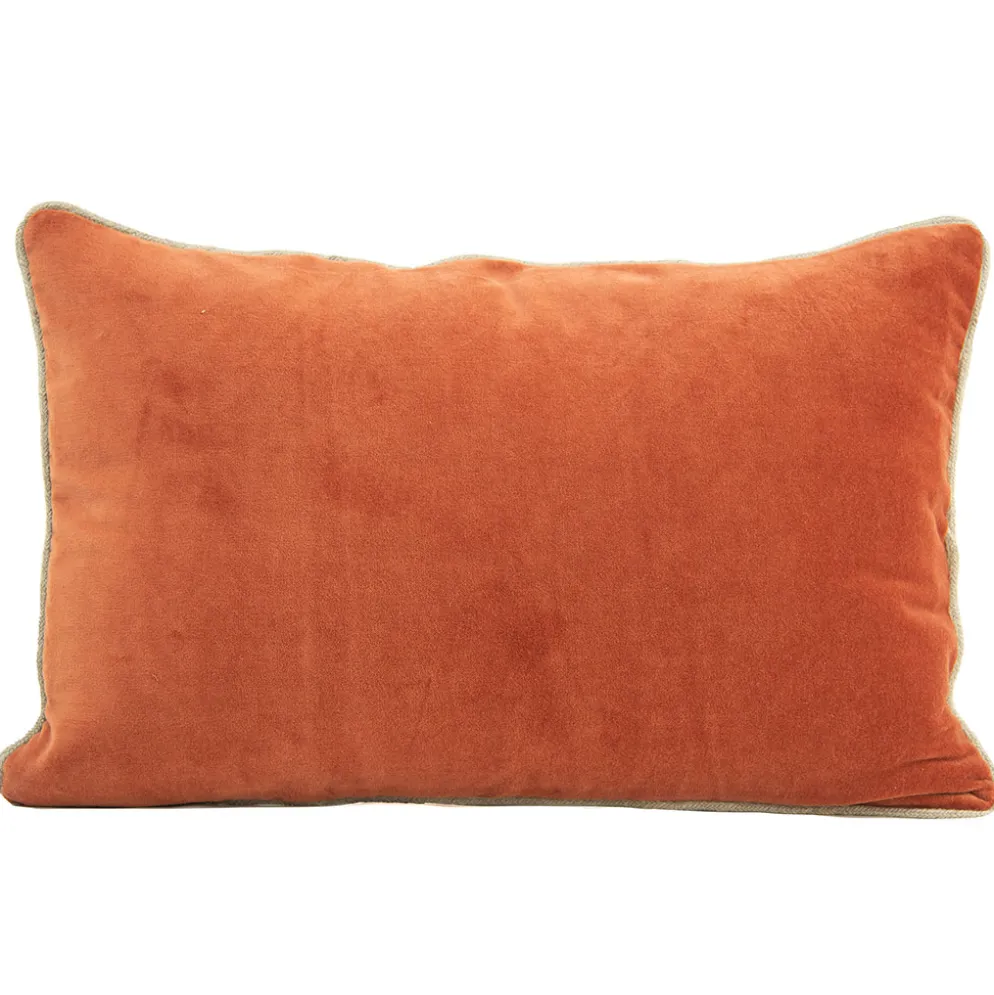 Housse de coussin en velourss brick 40x60cm - Delhi