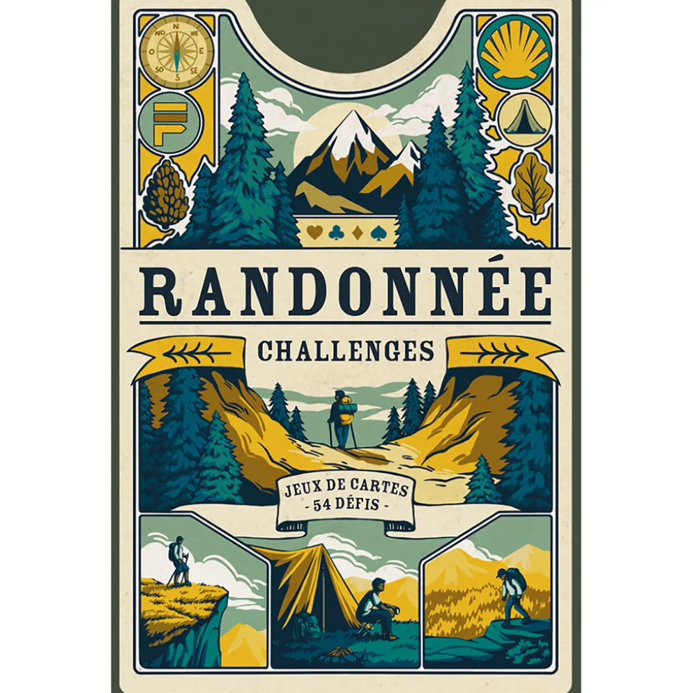 Jeu défis du randonneur