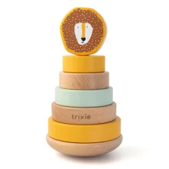 Jouet à empiler en bois - mr. lion