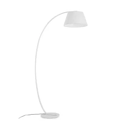 Lampadaire d'extérieur en métal blanc h180cm E27 - Blomus