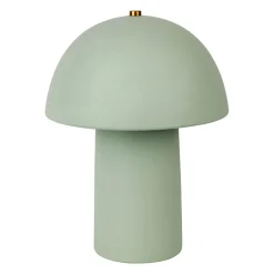 Lampe champignon en céramique sauge h31cm E27 - Sand