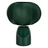 Lampe en céramique émeraude h26cm E14 - Lumi