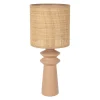 Lampe en papier et céramique nude h44cm E14 - Opale