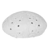 Lampe galet en porcelaine blanc h12cm E14