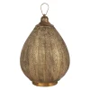 Lanterne en fer et verre doré h64cm - Orient