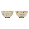 Lot de 2 bols en grès multicolore 30cl - Dolce Vita