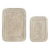 Lot de 2 plateaux en fer grège - Arabise