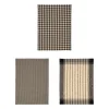 Lot de 3 torchons en coton noir 70x50cm - Campagne