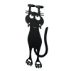 Marque-page chat noir