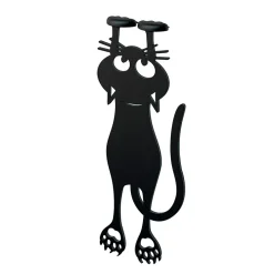 Marque-page chat noir