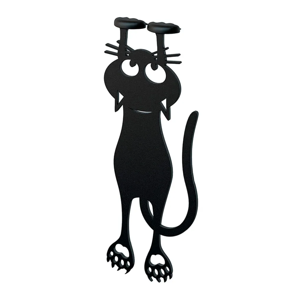Marque-page chat noir