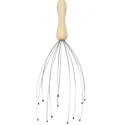 Masseur de tête manche en bois