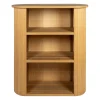 Meuble bar en bambou et sapin naturel h113cm - Saori