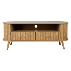 Meuble TV en bois L130cm - Saori