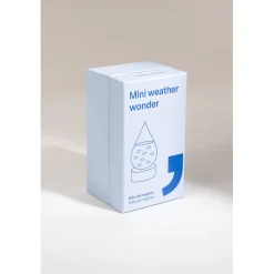 Mini baromètre storm en verre h12cm