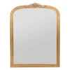 Miroir arrondie doré 81x107cm - sonate